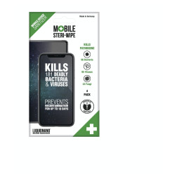 Antibakteerinen pinnoiteliina LiquidNano Steri-Wipe 4kpl/pkt