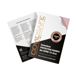 CovidSafe-suojatarrapaketti, 10 kosketuspintatarraa - eliminoi koronaviruksen pinnalta sekunneissa