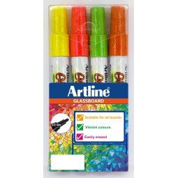Lasitaulutussit Artline 2mm / 4 väriä W2