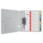 Numerohakemisto 1-6 A4+ Tulostettava Leitz L:Print Cosy