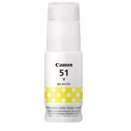 Canon Ink GI-51 Y Yellow (täytemuste) - täytettäviin Canon G-sarjan mustesuihkutulostimiin
