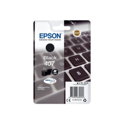 Epson 407 Musta Mustepatruuna