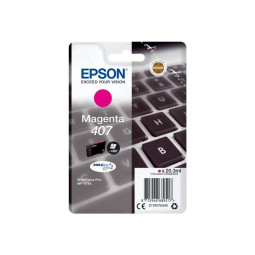 Epson 407 Magenta Mustepatruuna