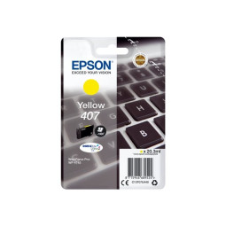 Epson 407 Yellow Mustepatruuna