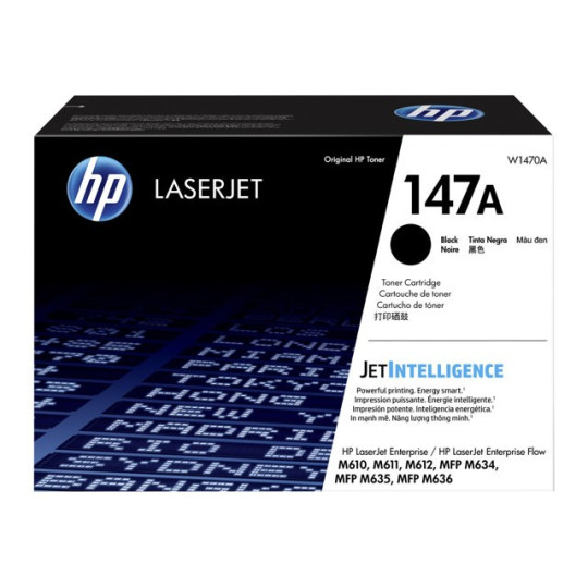 HP 147A Musta Laserkasetti 10,5K (W1470A)