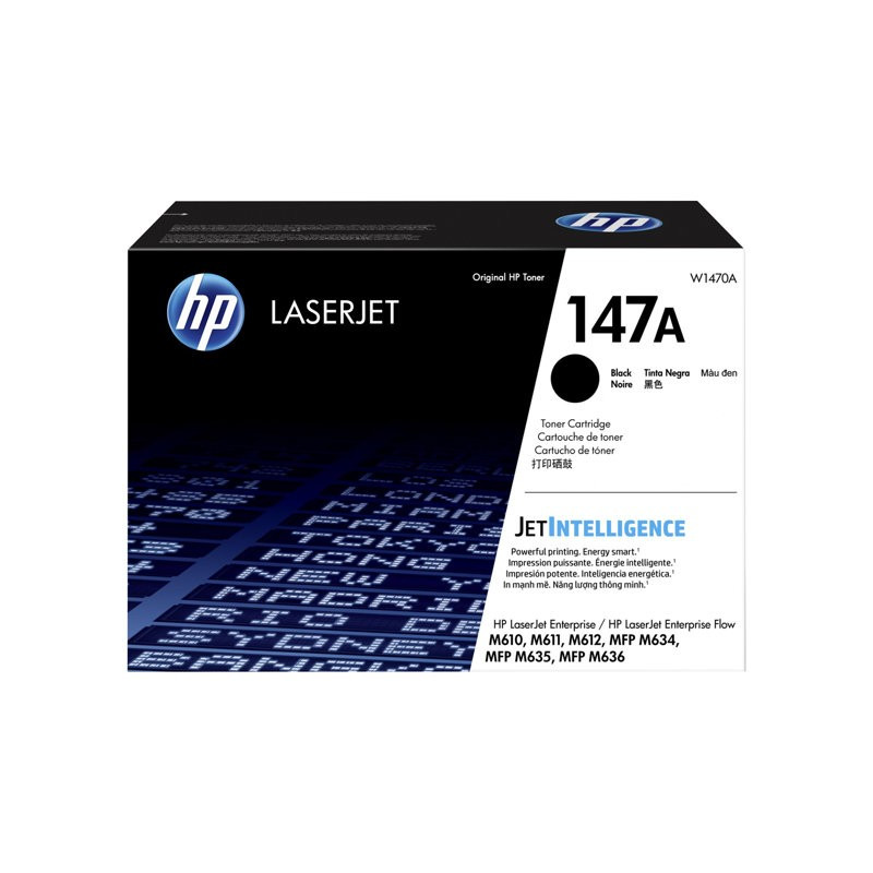 HP 147A Musta Laserkasetti 10,5K (W1470A)