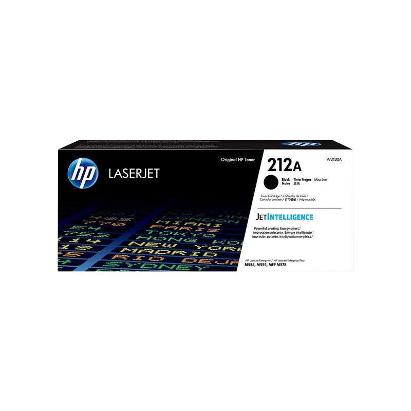 HP 212A Musta 5,5K Laserkasetti (W2120A)
