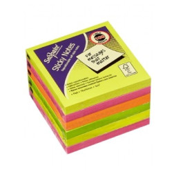 Viestilappu Snopake Neon 76x76mm /6x100kpl