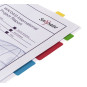 Snopake Index Tab 38x25mm /80kpl
