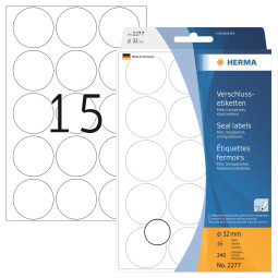 Herma 2277 Sinettitarra 32mm /240kpl