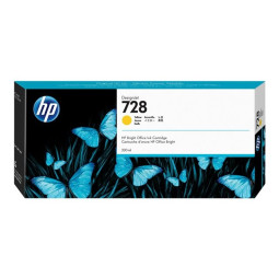 HP 728 Keltainen 300ml Mustepatruuna