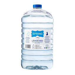 Lähdevesi Spring Aqua Still 10 litraa - hiilihapoton lähdevesi Suomesta!