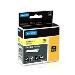 Dymo RP 12mm Nylon musta/valkoinen 18488