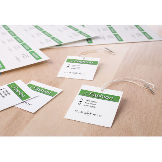 Herma 42x70mm Hintalappukartonki 6871 - helposti tulostettava hintalappu A4-arkilla