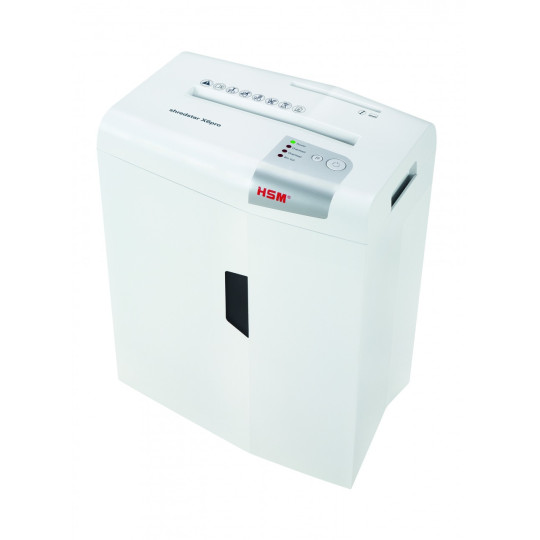 Silppuri P5 HSM Shredstar X6 Pro - edullinen kotitoimistopaperisilppuri ristiinleikkauksella