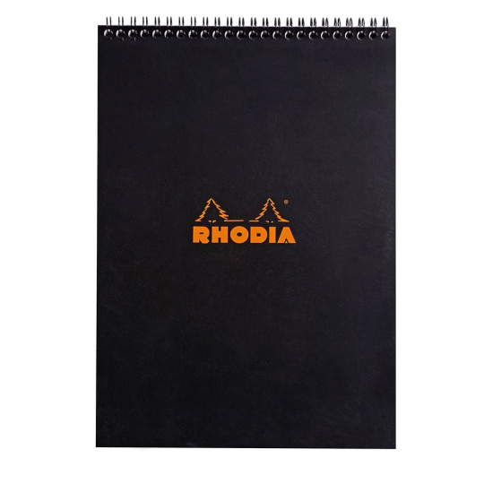 Kierrelehtiö A4 Rhodia N°18 Ruudutettu