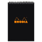 Laadukas viivapaperilehtiö Rhodia N°16 A5-koossa, säänkestävillä kansilla ja parikierresidonnalla.