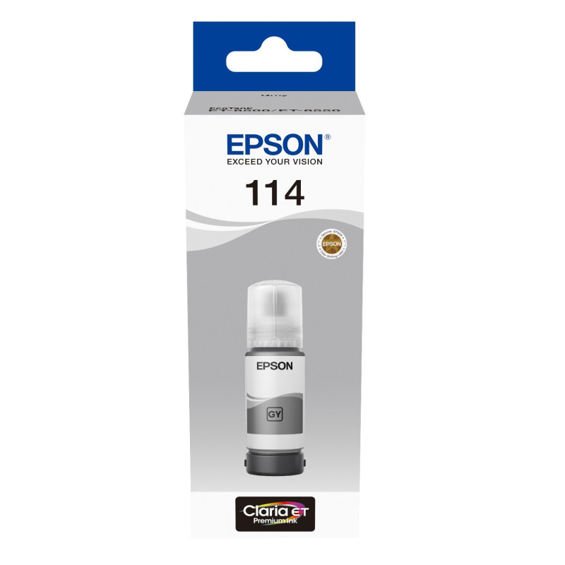 Epson 114 EcoTank Harmaa Mustesäiliö