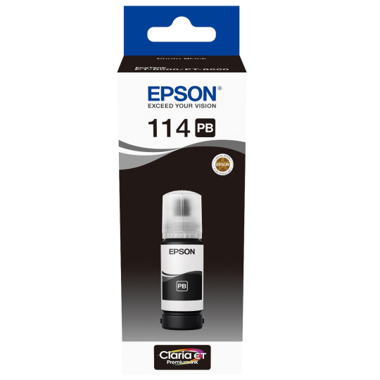 Epson 114 EcoTank Valokuvamusta Mustesäiliö