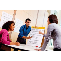 Post-It 563 Pöytäluentolehtiö - kannettava esitystaulu kaikkiin tapaamisiin