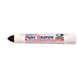 Maalikynä Musta Artline EK-40 Paint Crayon - tehokas tahnakynä