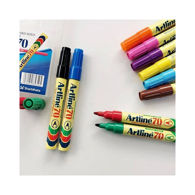 Huopakynä Artline 70 Sininen 1,5mm Pyöreä - suosituin permanent marker