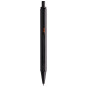 Kuulakynä 0,7mm Rhodia scRipt Black - huippulaatuinen kynä alumiinirungolla