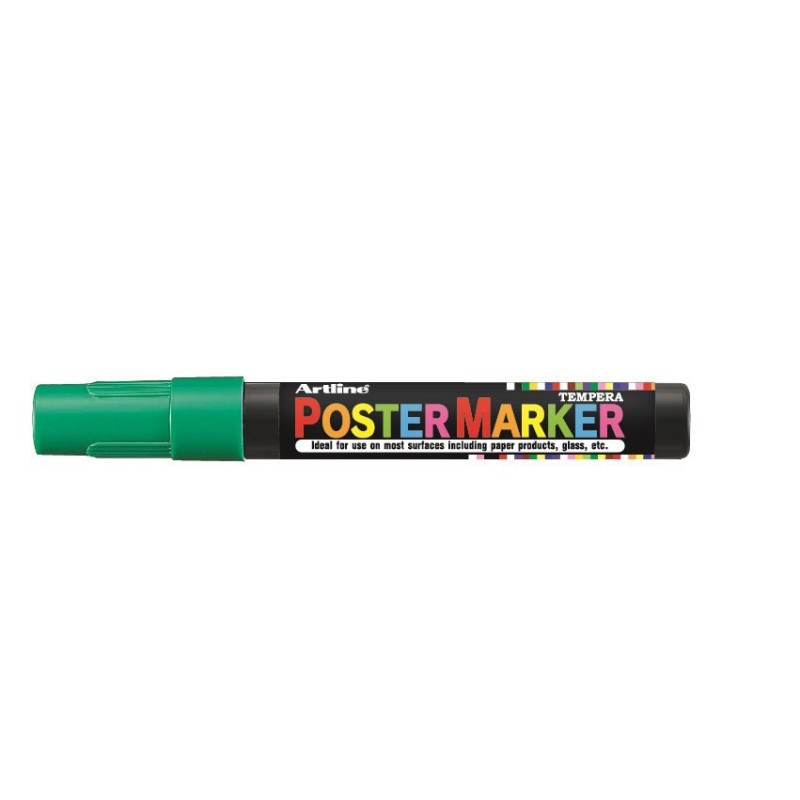 Poster Marker 2mm Vihreä Artline EPP-4 - mainostussi somistukseen ja mainontaan