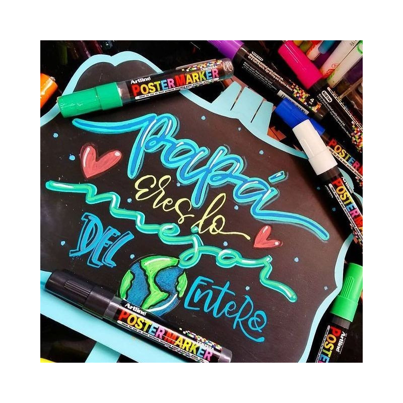 Poster Marker 12mm Punainen Artline EPP-12 - mainostussi somistukseen ja mainontaan