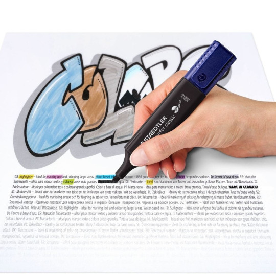 Korostuskynäsarja 10 väriä Textsurfer by Staedtler