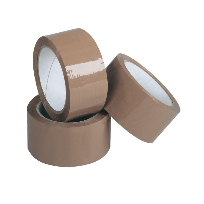 Pakkausteippi 50mmx66m RUSKEA PP - edullinen perusteippi pakkaamiseen ja sulkemiseen