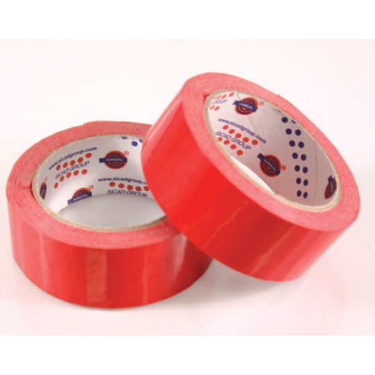 Pakkausteippi 75mmx66m PUNAINEN PP