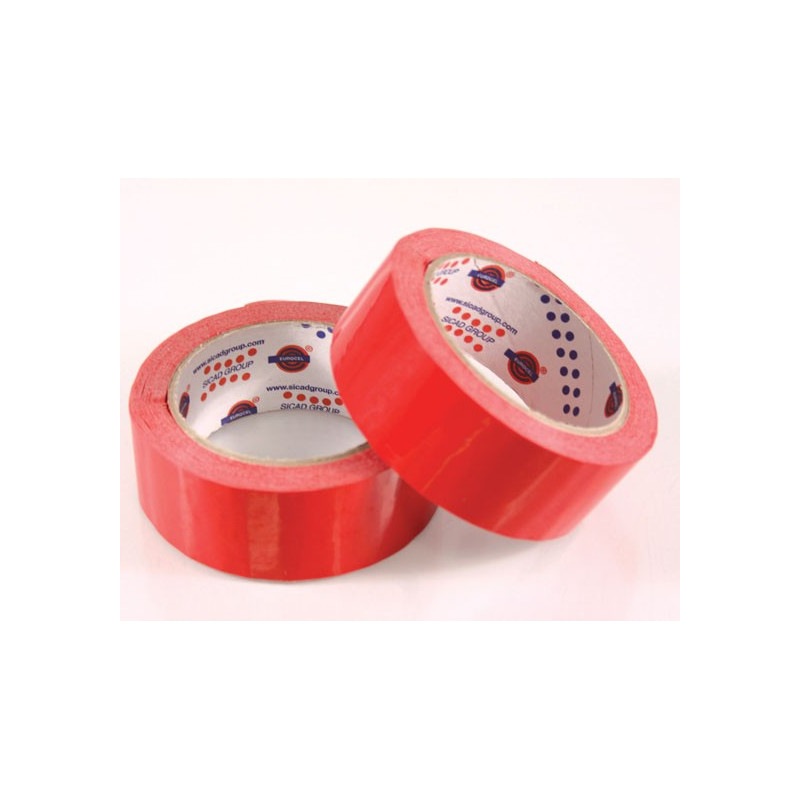 Pakkausteippi 75mmx66m PUNAINEN PP