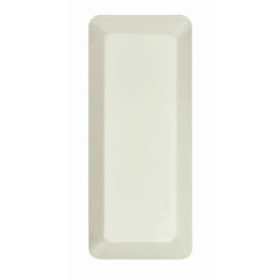 Tarjoiluvati Teema 16x37cm Valkoinen