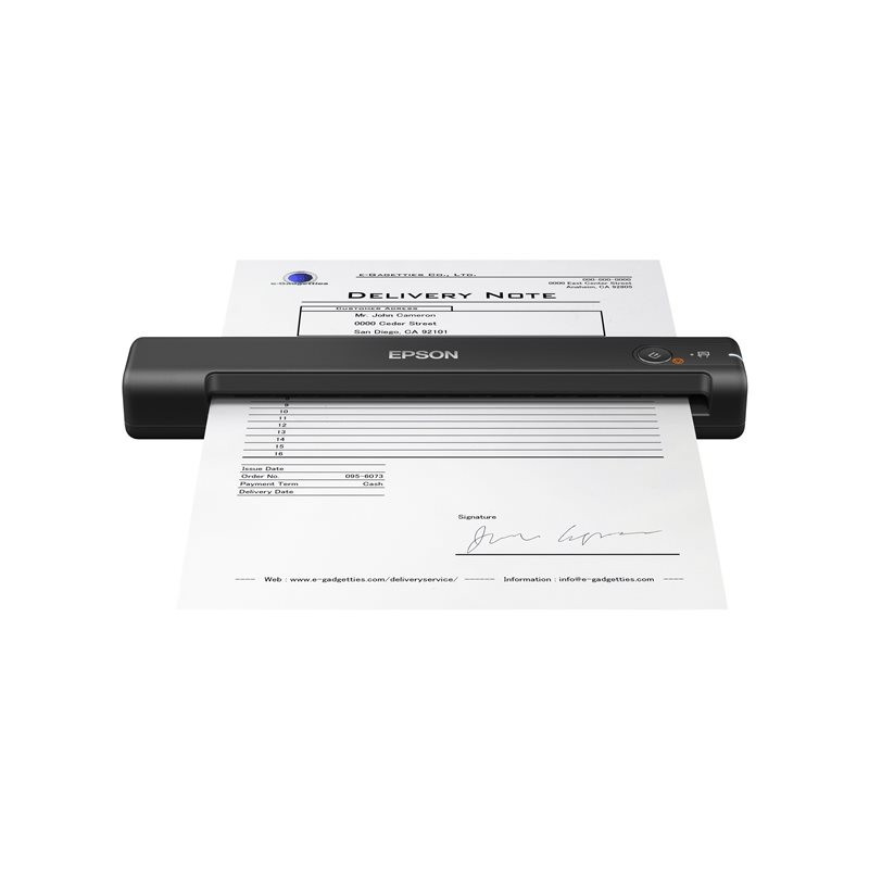 Epson Workforce ES-50 - pieni ja edullinen mobiiliskanneri