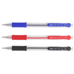 UNI Laknock SN-101 Fine - korkealaatuinen kuulakynä 0,4mm viivalla