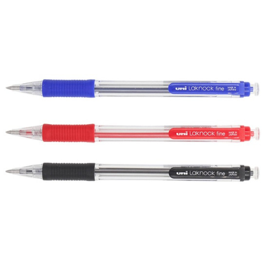 UNI Laknock SN-101 Fine - korkealaatuinen kuulakynä 0,4mm viivalla