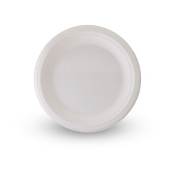 Kartonkilautanen 17-18cm /50kpl Biohajoava - ekologinen kertakäyttölautanen