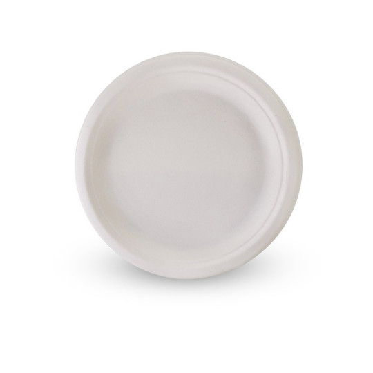 Kartonkilautanen 22-23cm /50kpl Biohajoava - ekologinen kertakäyttölautanen