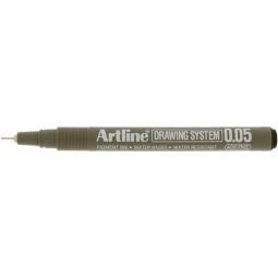 Tekninen piirustuskynä 0,05mm Artline 2305 Drawing System musta