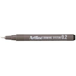 Tekninen piirustuskynä 0,2 mm Artline 232 Drawing System musta