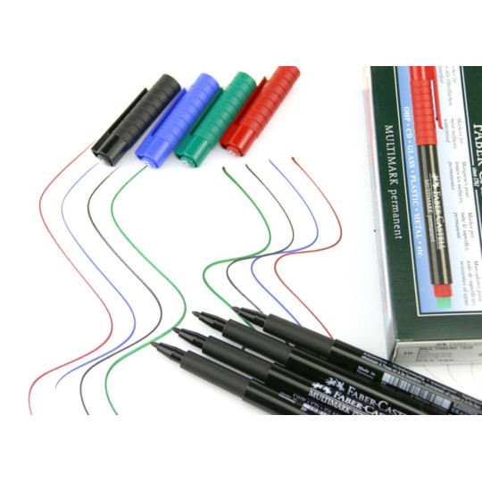 Merkintäkynäsarja Fine 8-väriä FC Multimark