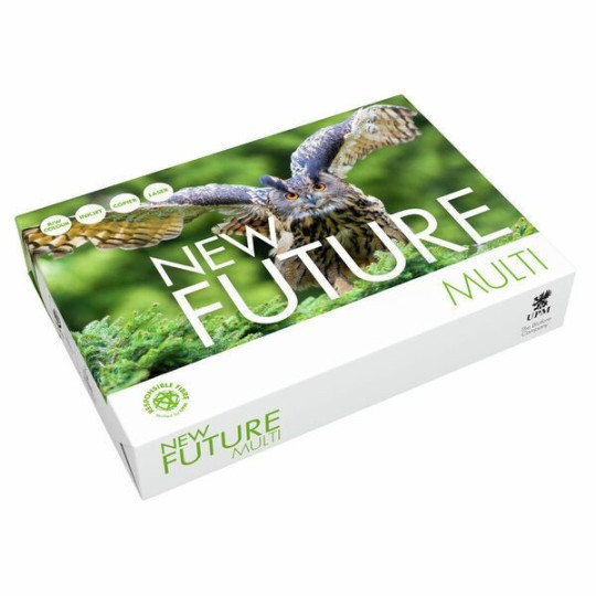 Tulostuspaperi A4/100g New Future Multi - Huikean hyvälaatuinen toimistotulostuspaperi!