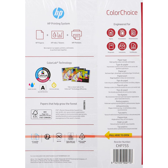 HP Colour Laser A4 200G/250 Väritulostuspaperi