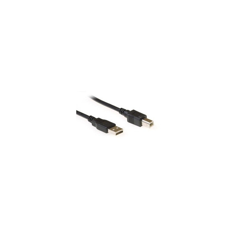 USB-kaapeli 2.0 3m Musta A-B M/M ACT