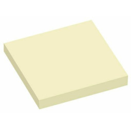 Viestilappu 75x75mm keltainen /12kpl (pkt)