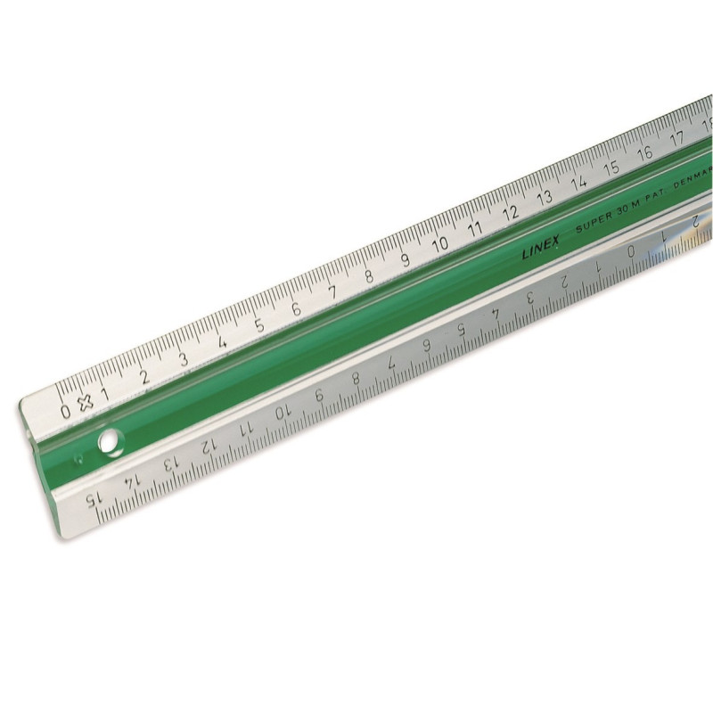 Viivain 30cm Linex Super Ruler S30MM