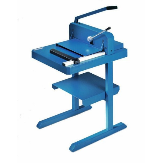 Paperileikkuri 430mm jalustalla Dahle 00842 - tukeva nippuleikkuri ammattikäyttöön