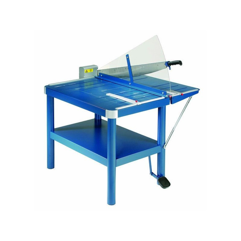 Paperileikkuri 815mm jalustalla Dahle 580 - ateljeeluokan nippuleikkuri