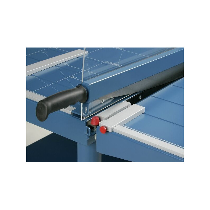 Paperileikkuri 815mm jalustalla Dahle 580 - ateljeeluokan nippuleikkuri